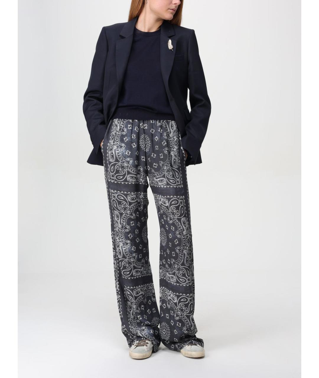 GOLDEN GOOSE DELUXE BRAND Синий шерстяной джемпер / свитер, фото 3