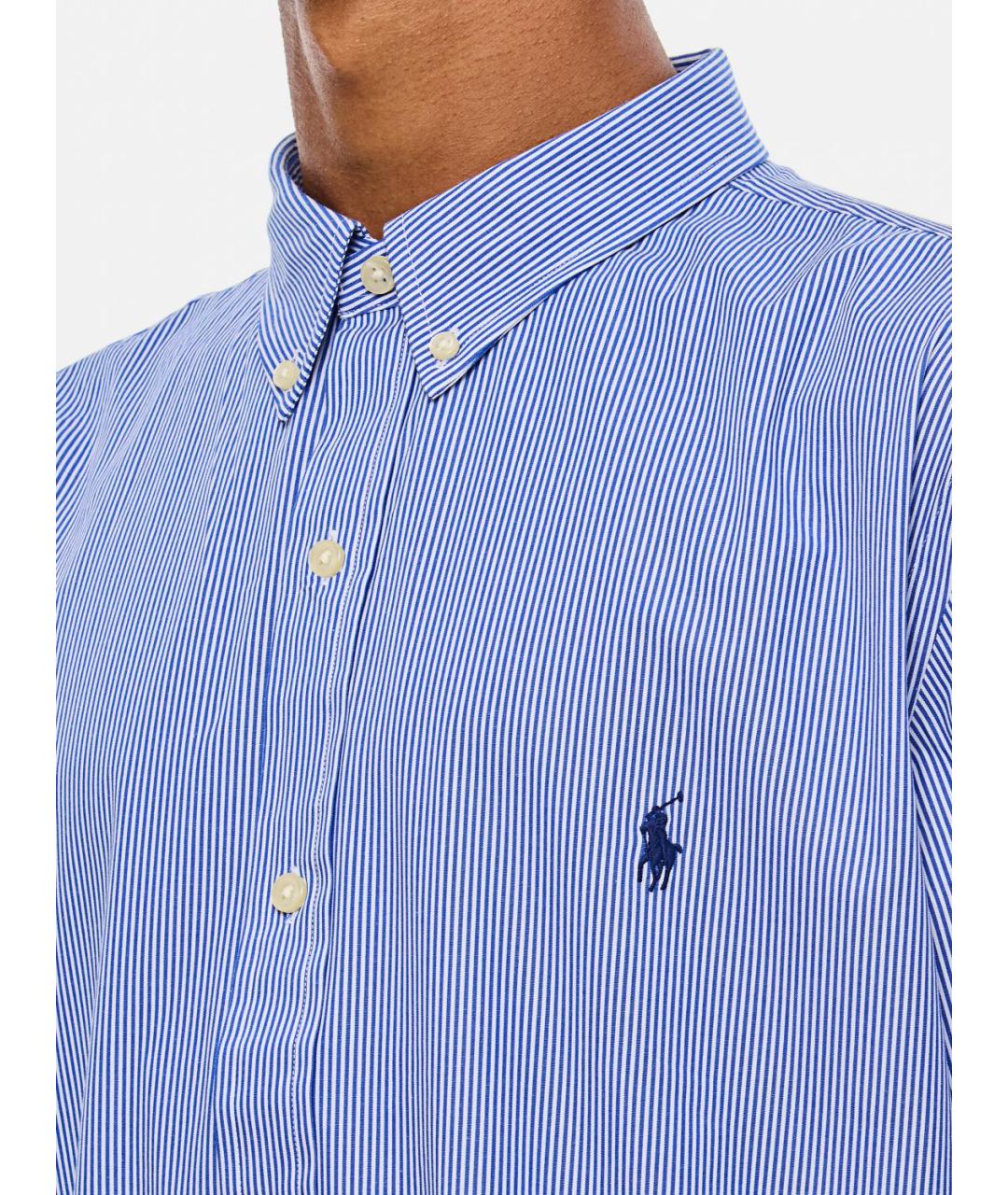 POLO RALPH LAUREN Голубая кэжуал рубашка, фото 5