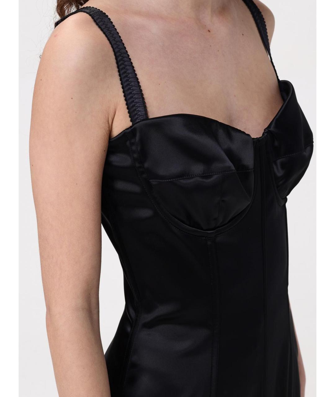 DOLCE&GABBANA Черное платье, фото 5