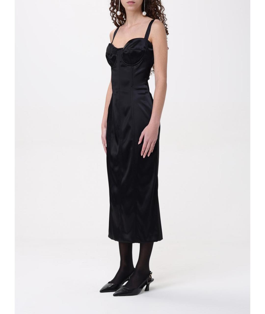 DOLCE&GABBANA Черное платье, фото 4