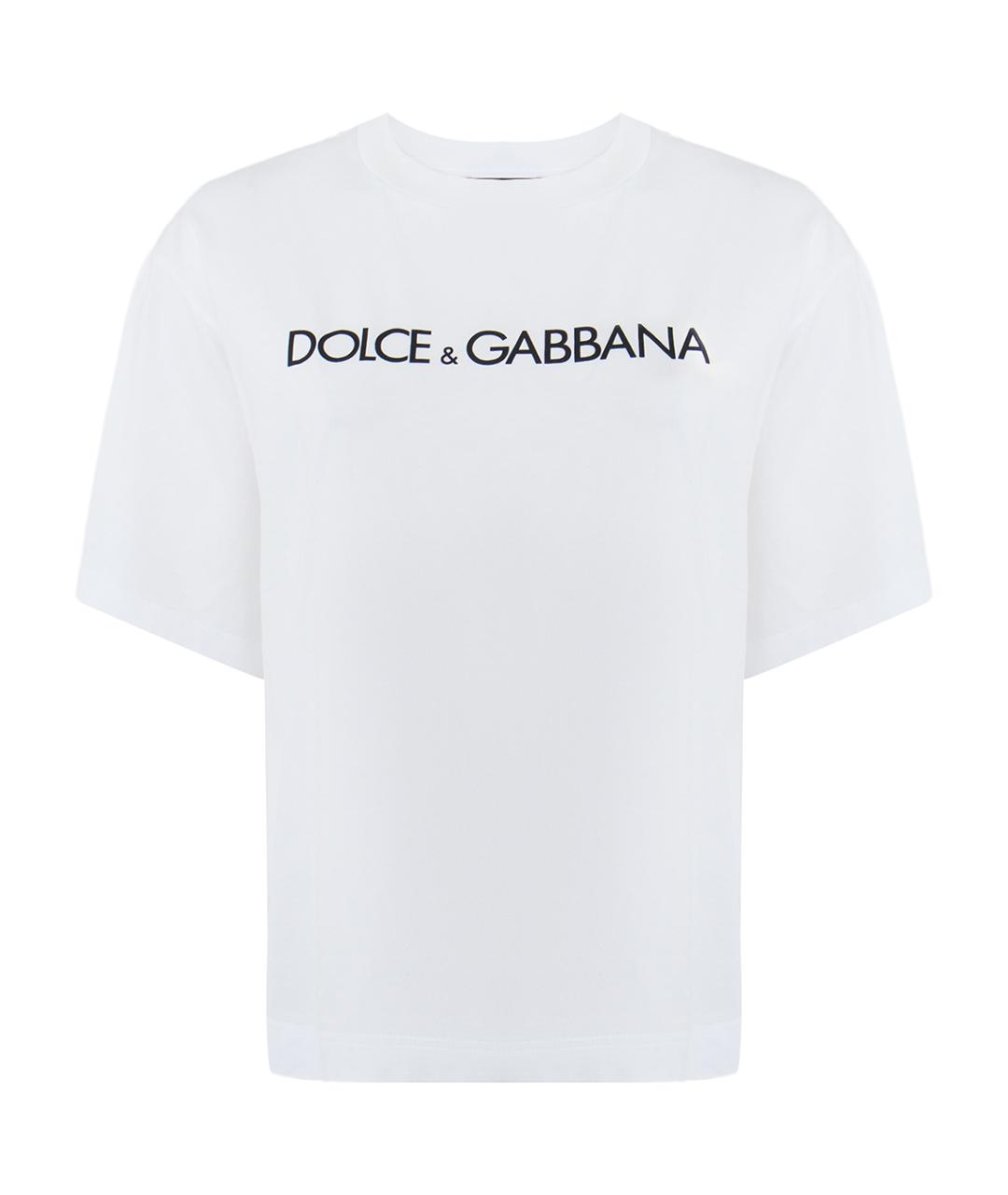 DOLCE&GABBANA Белая футболка, фото 1