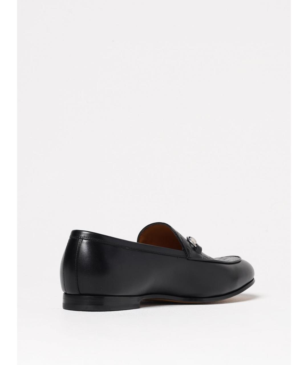 GUCCI Черные лоферы, фото 3