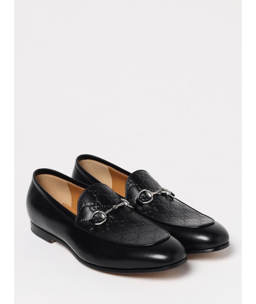GUCCI Черные лоферы, фото 2