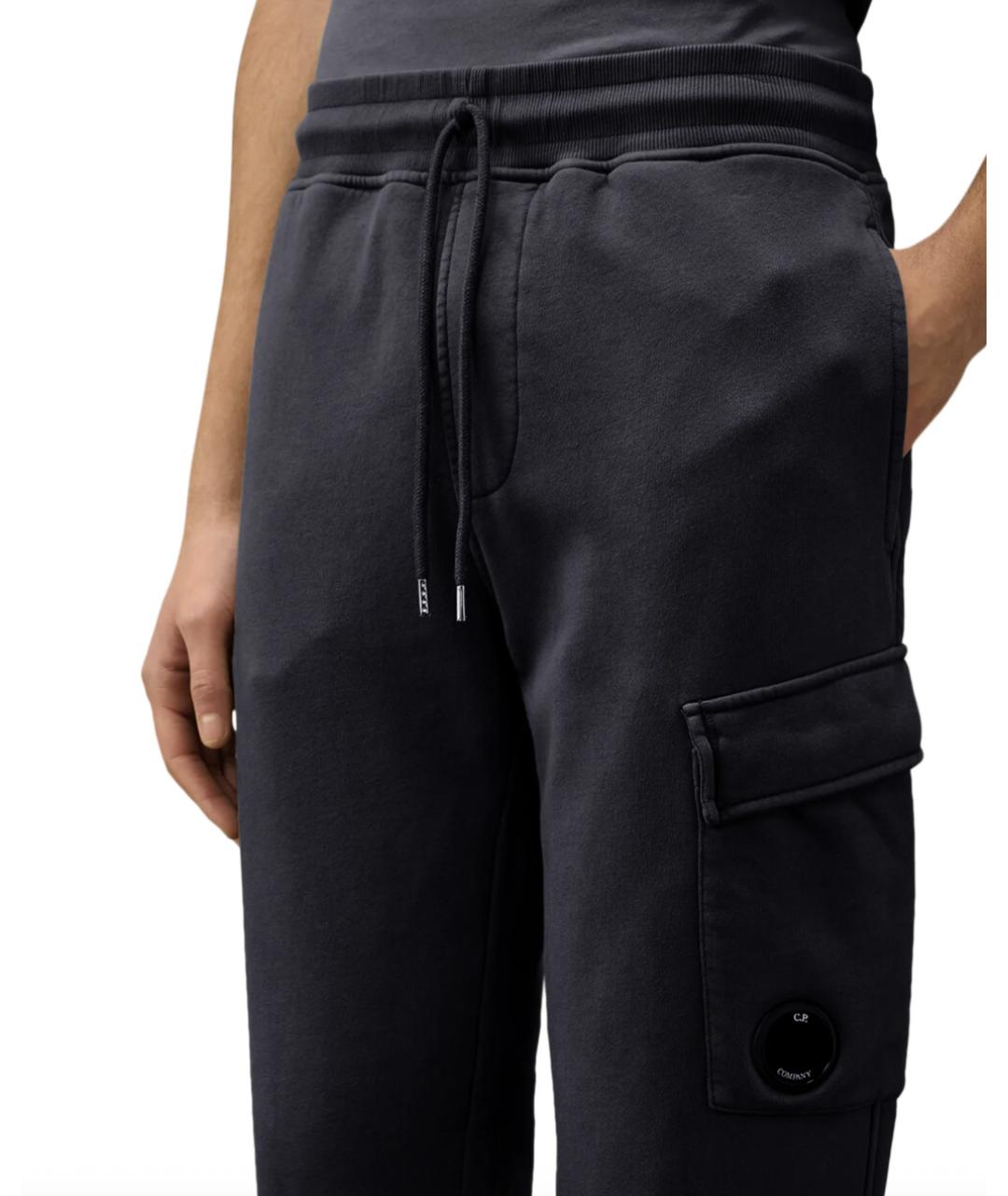 CP COMPANY Темно-синие хлопковые повседневные брюки, фото 2