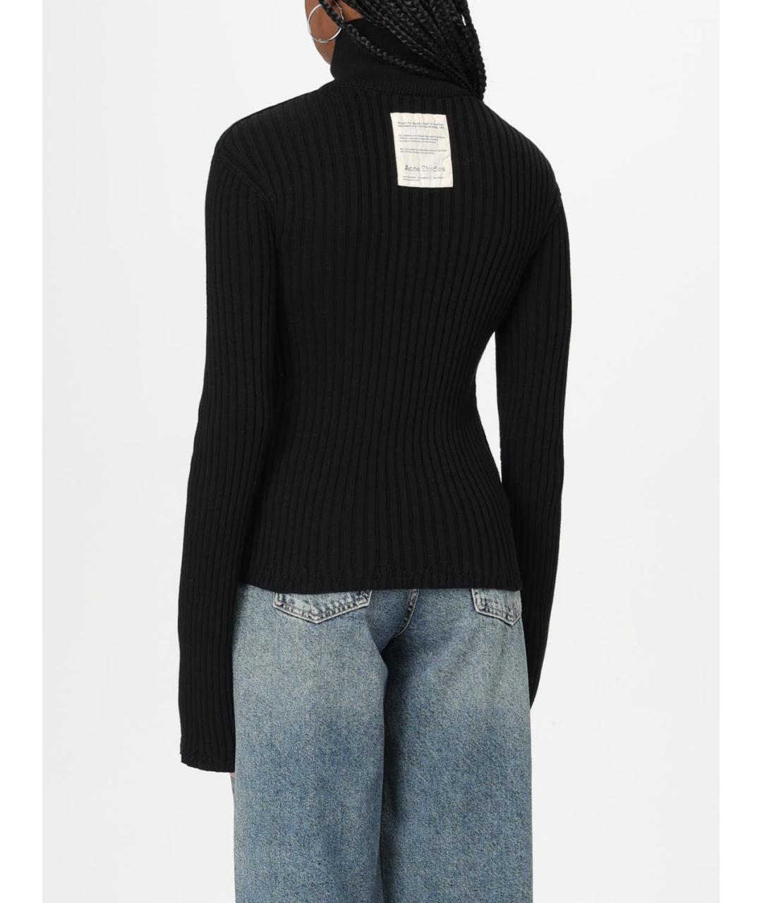 ACNE STUDIOS Черный кардиган, фото 4