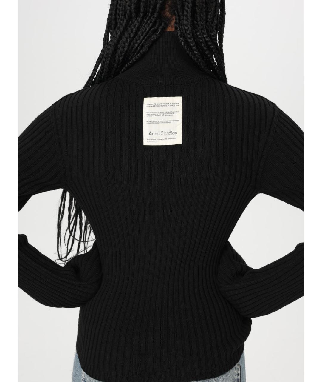 ACNE STUDIOS Черный кардиган, фото 6