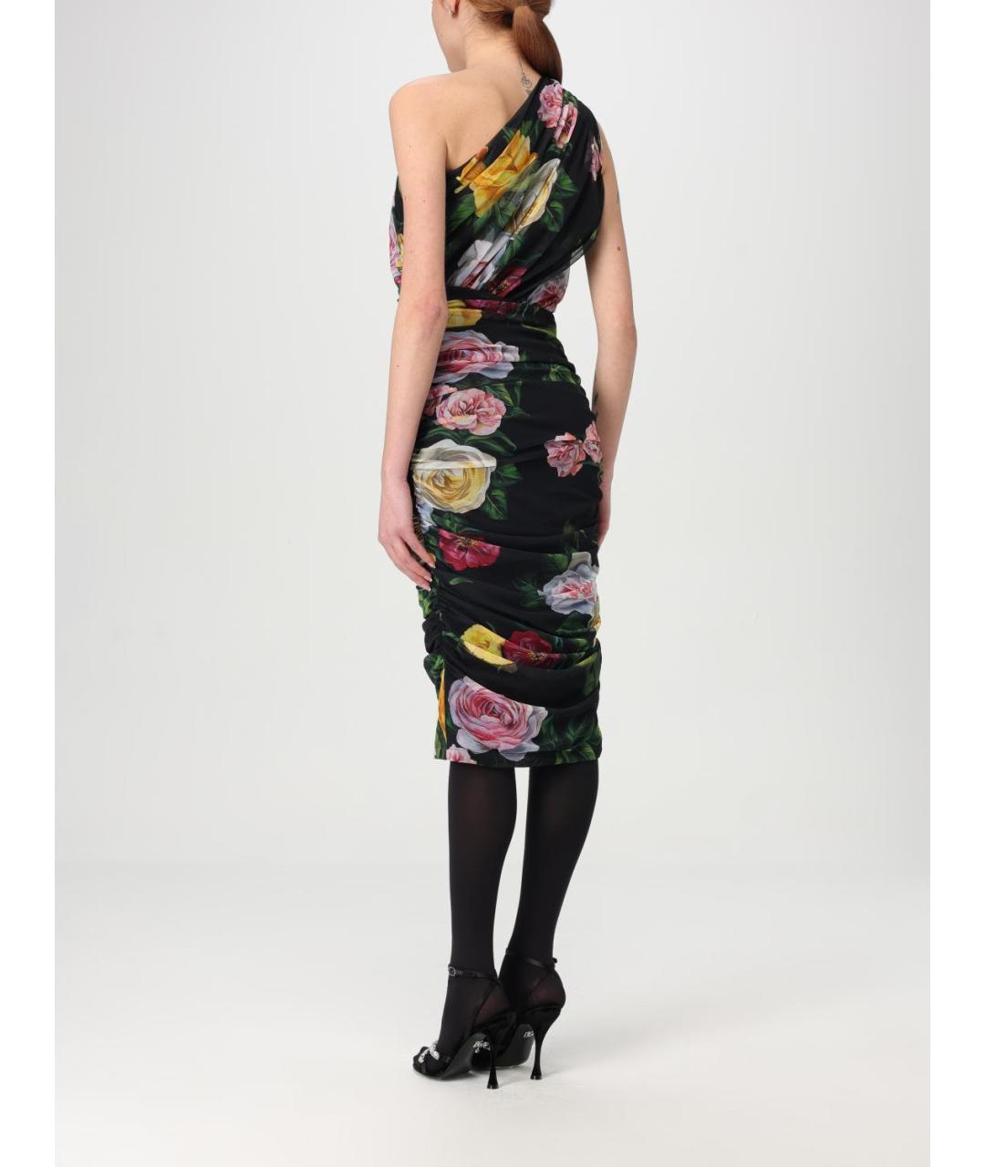 DOLCE&GABBANA Мульти платье, фото 3