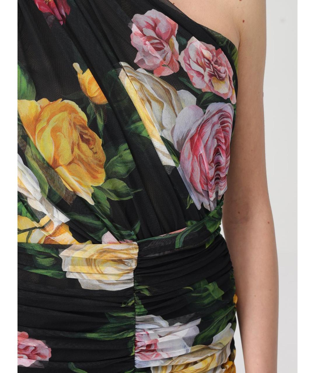 DOLCE&GABBANA Мульти платье, фото 5