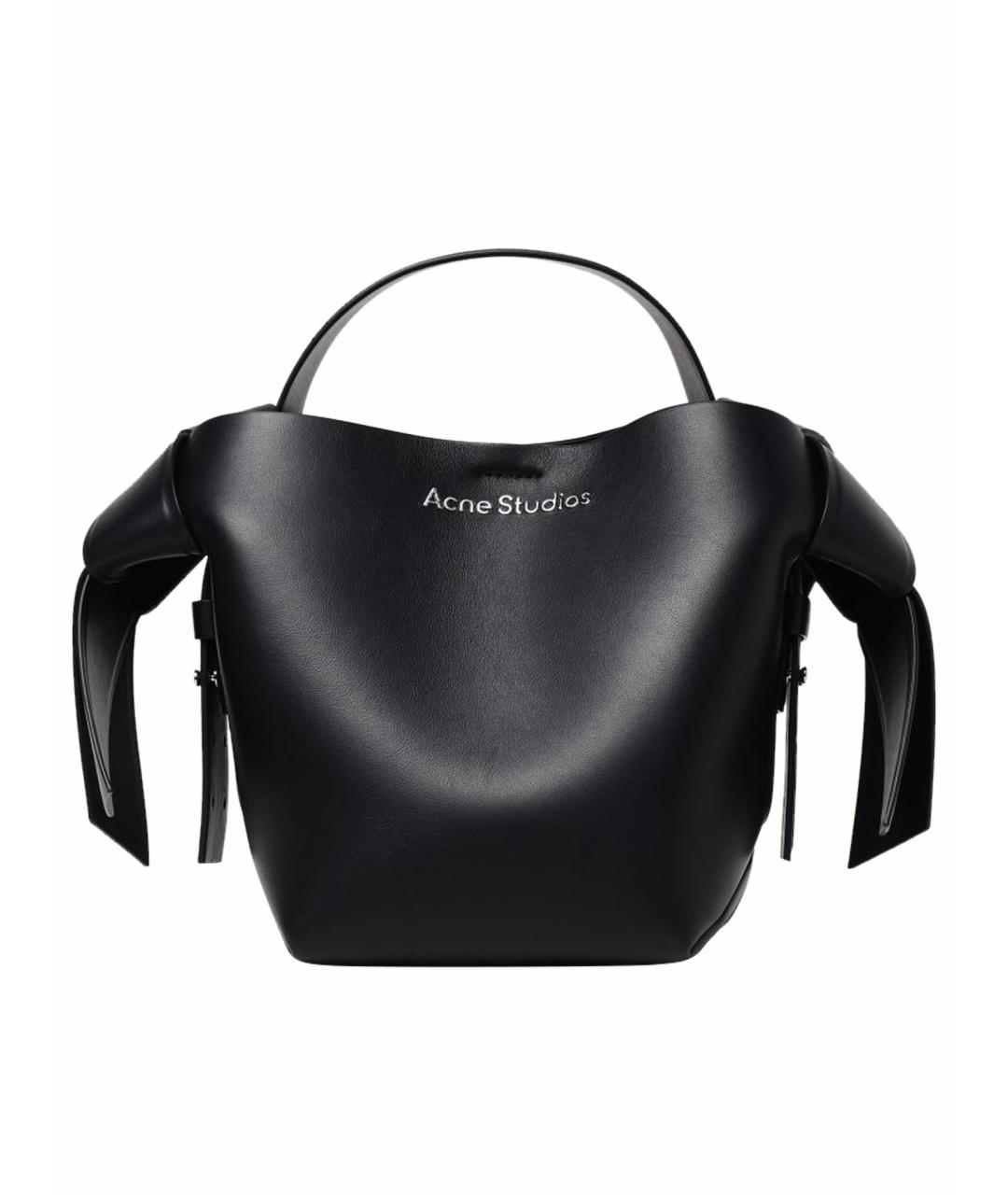 ACNE STUDIOS Черная сумка с короткими ручками, фото 1