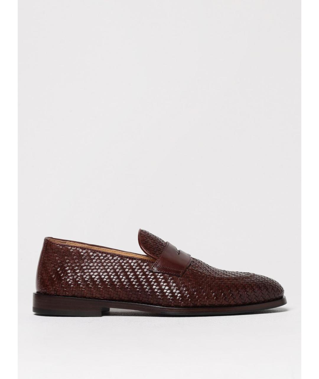 BRUNELLO CUCINELLI Коричневые лоферы, фото 5