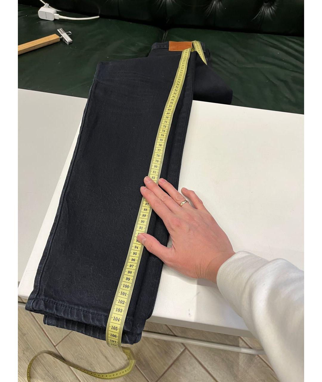 LEVI'S Черные хлопко-эластановые джинсы слим, фото 2