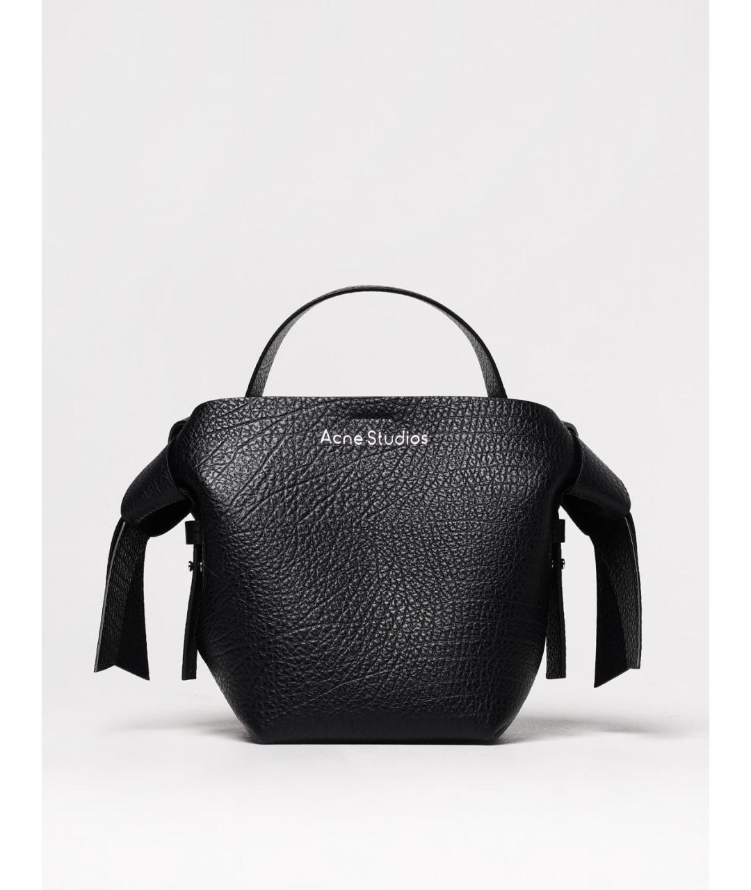 ACNE STUDIOS Черная сумка с короткими ручками, фото 6