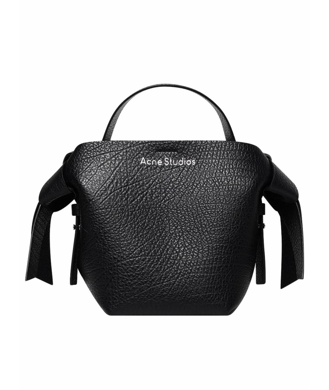 ACNE STUDIOS Черная сумка с короткими ручками, фото 1