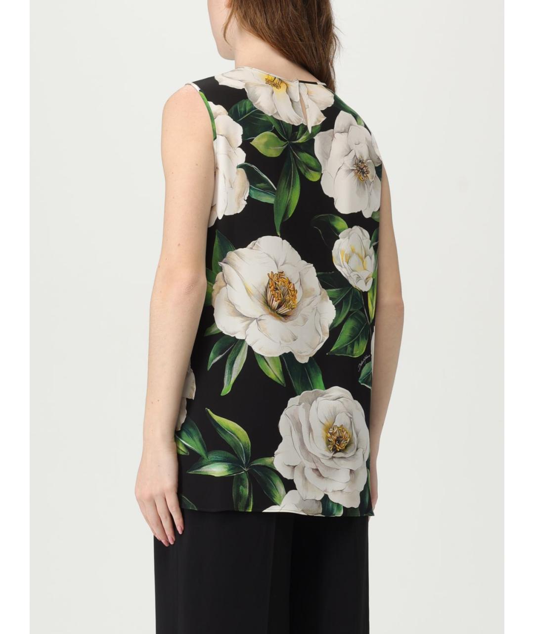 DOLCE&GABBANA Мульти майка, фото 4
