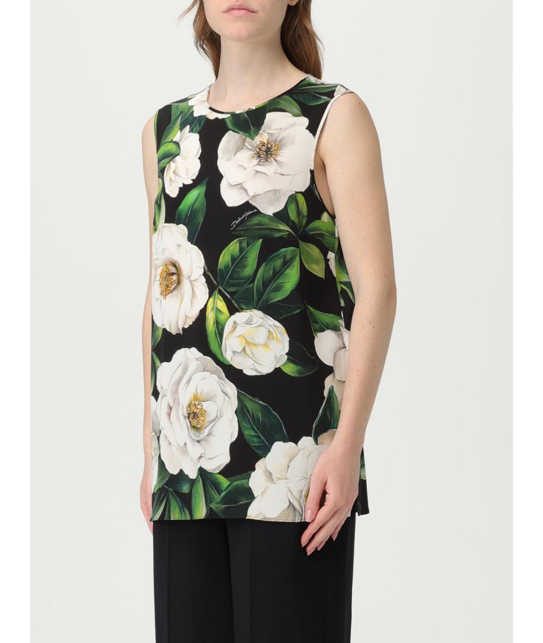 DOLCE&GABBANA Мульти майка, фото 5