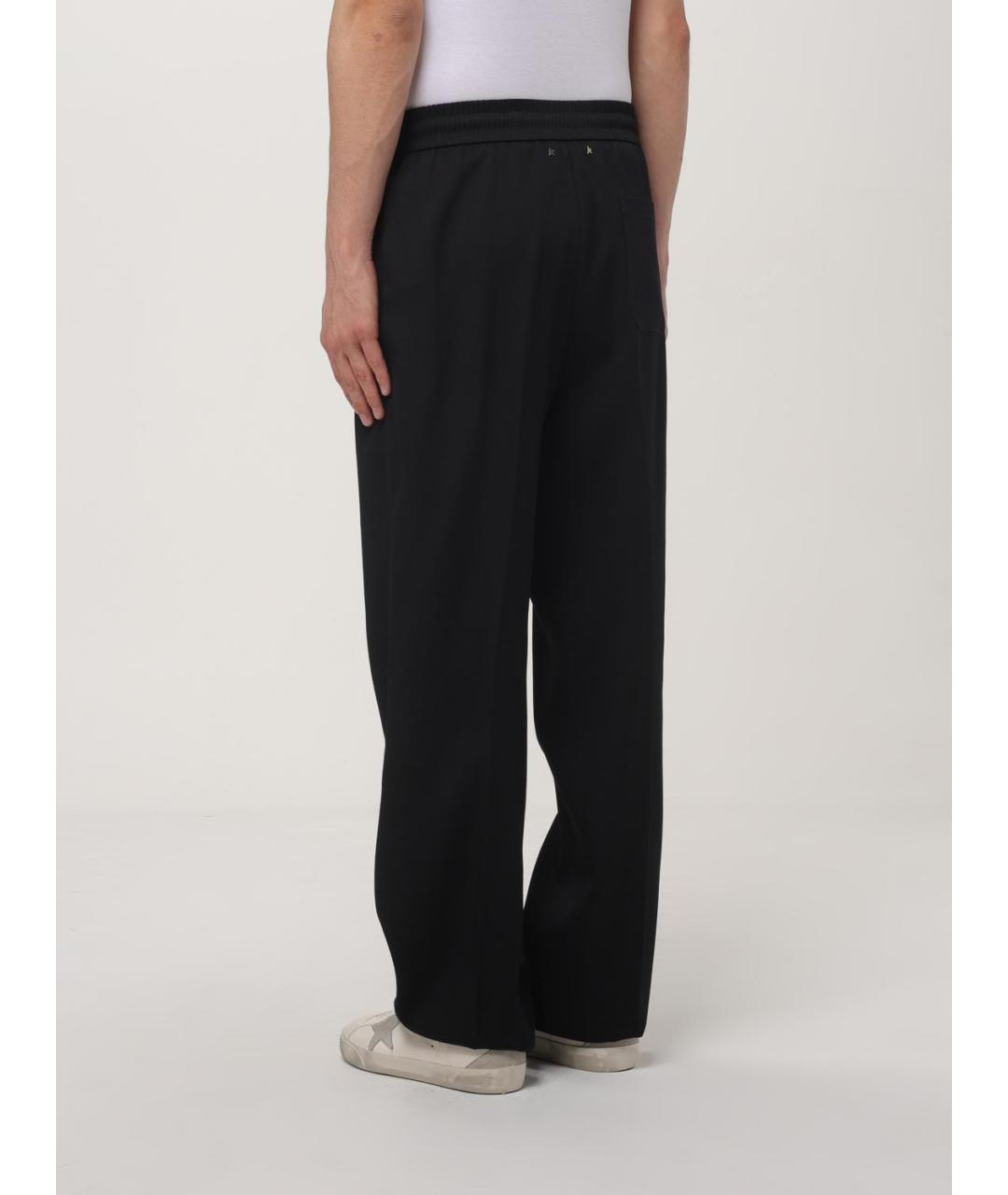 GOLDEN GOOSE DELUXE BRAND Черные повседневные брюки, фото 4