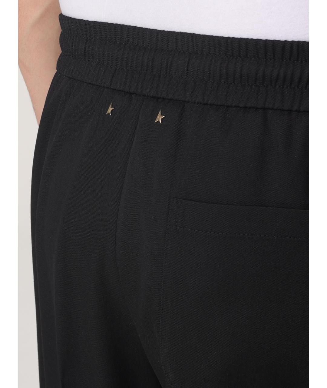 GOLDEN GOOSE DELUXE BRAND Черные повседневные брюки, фото 6