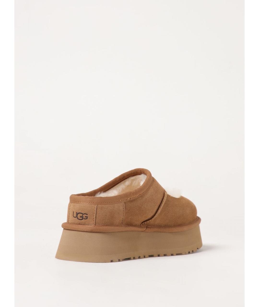 UGG AUSTRALIA Коричневые балетки, фото 3