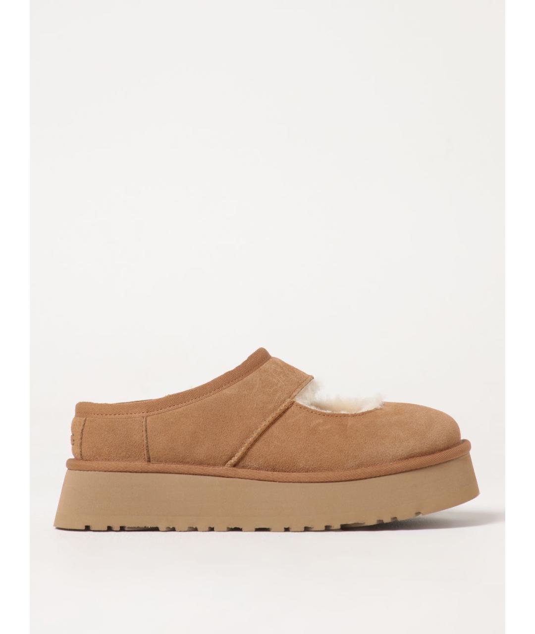 UGG AUSTRALIA Коричневые балетки, фото 5