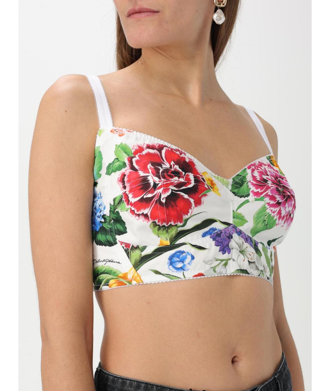 DOLCE&GABBANA Мульти майка, фото 6