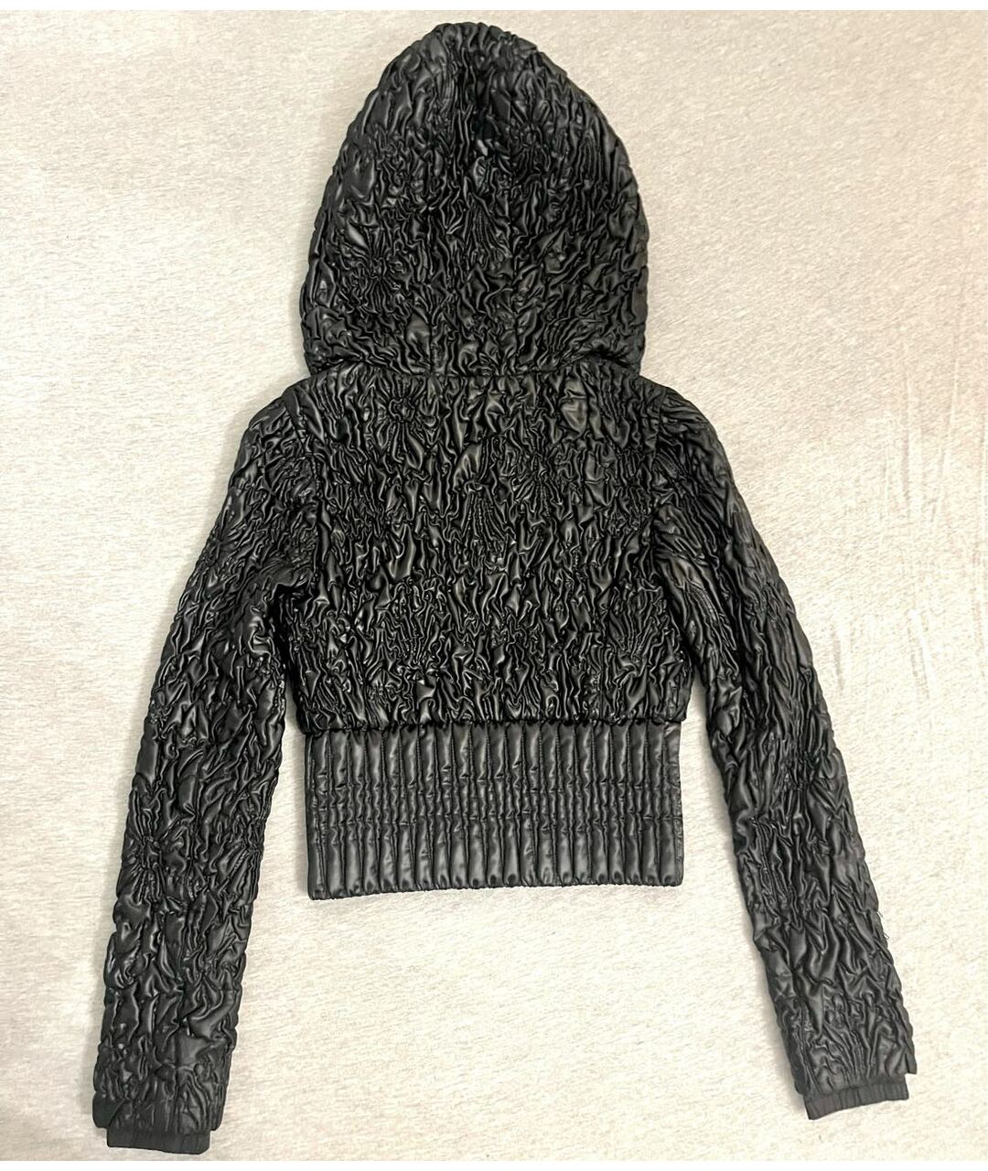 PRADA Черная полиэстеровая куртка, фото 2