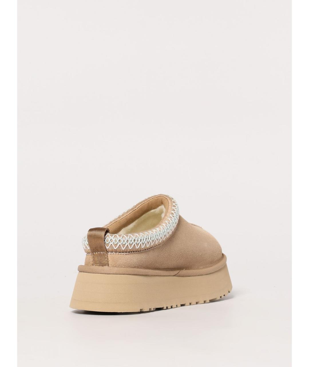 UGG AUSTRALIA Бежевые сабо, фото 3