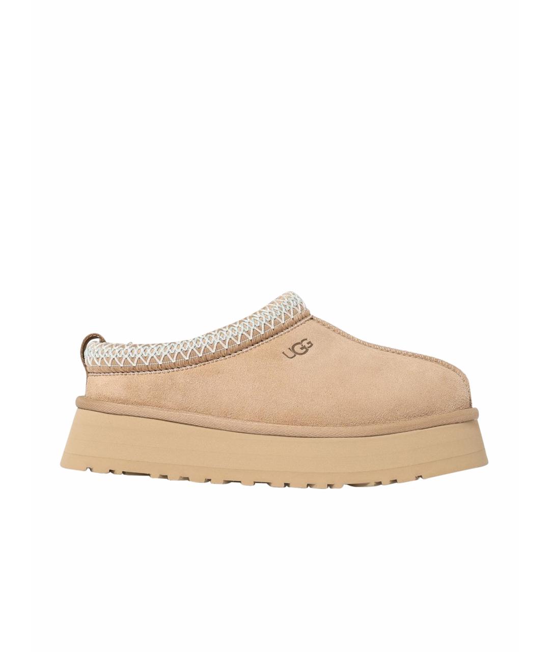 UGG AUSTRALIA Бежевые сабо, фото 1