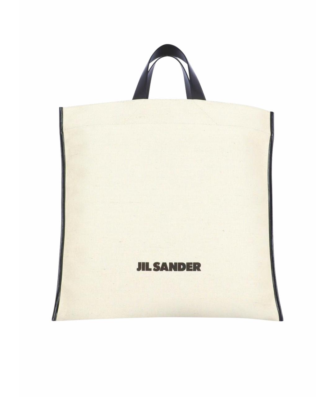 JIL SANDER Бежевая сумка тоут, фото 1