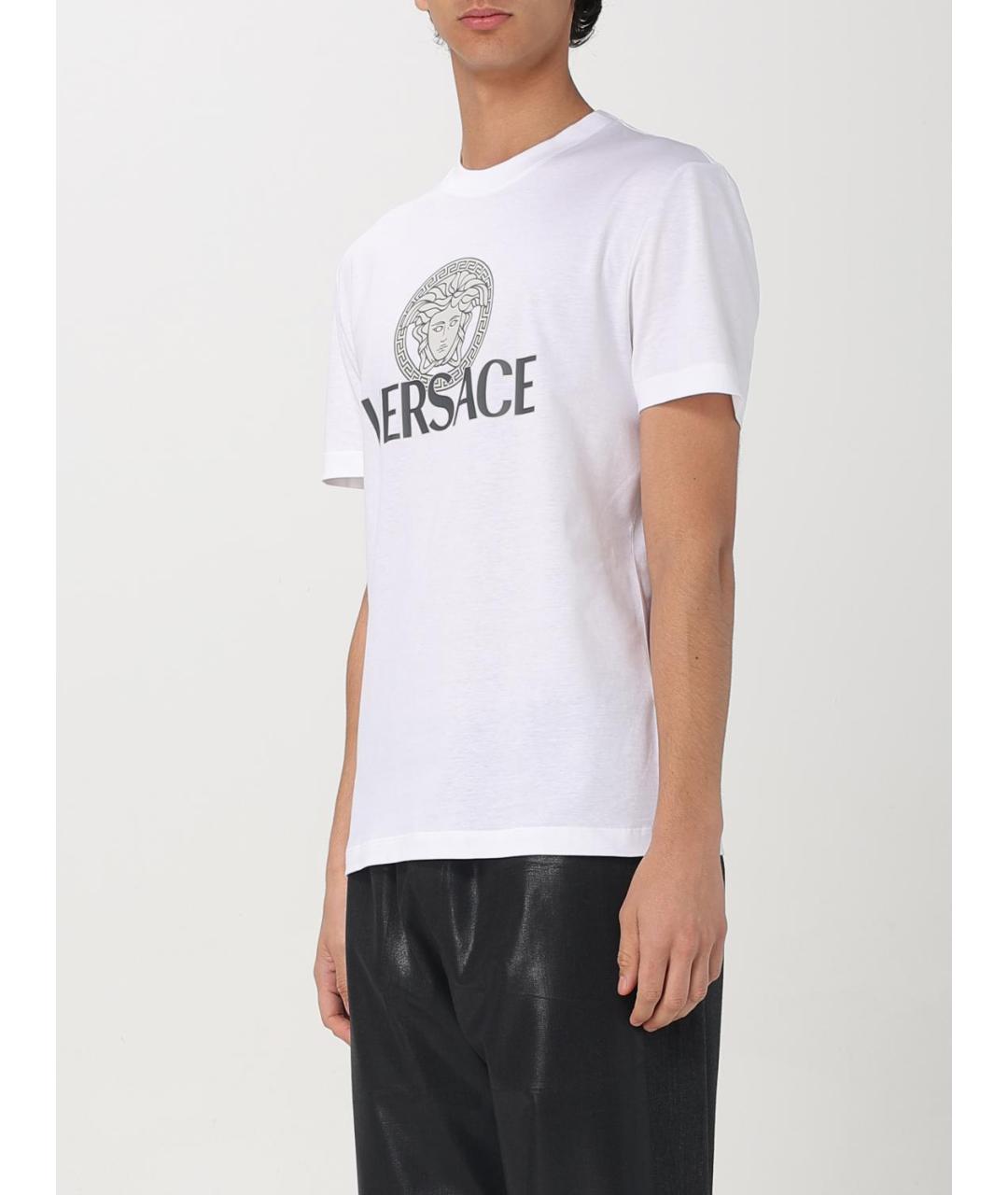 VERSACE Белая футболка, фото 5