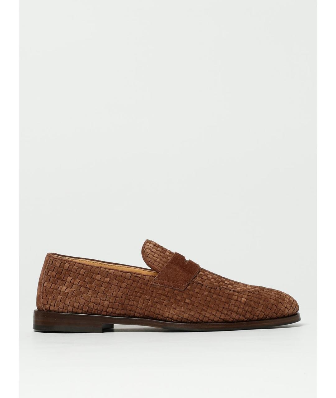 BRUNELLO CUCINELLI Коричневые лоферы, фото 5