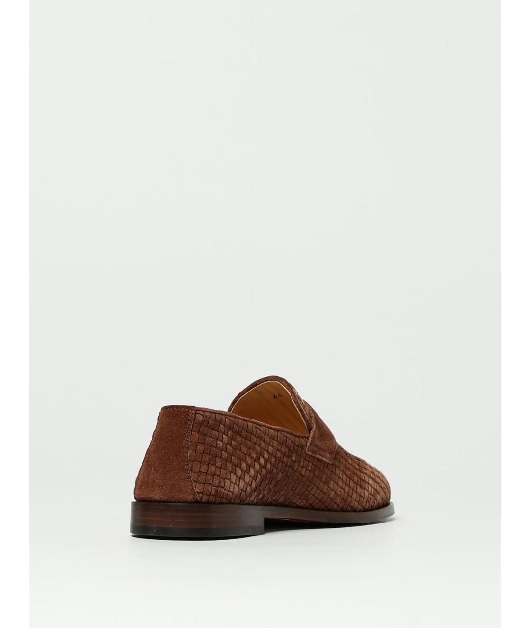 BRUNELLO CUCINELLI Коричневые лоферы, фото 3