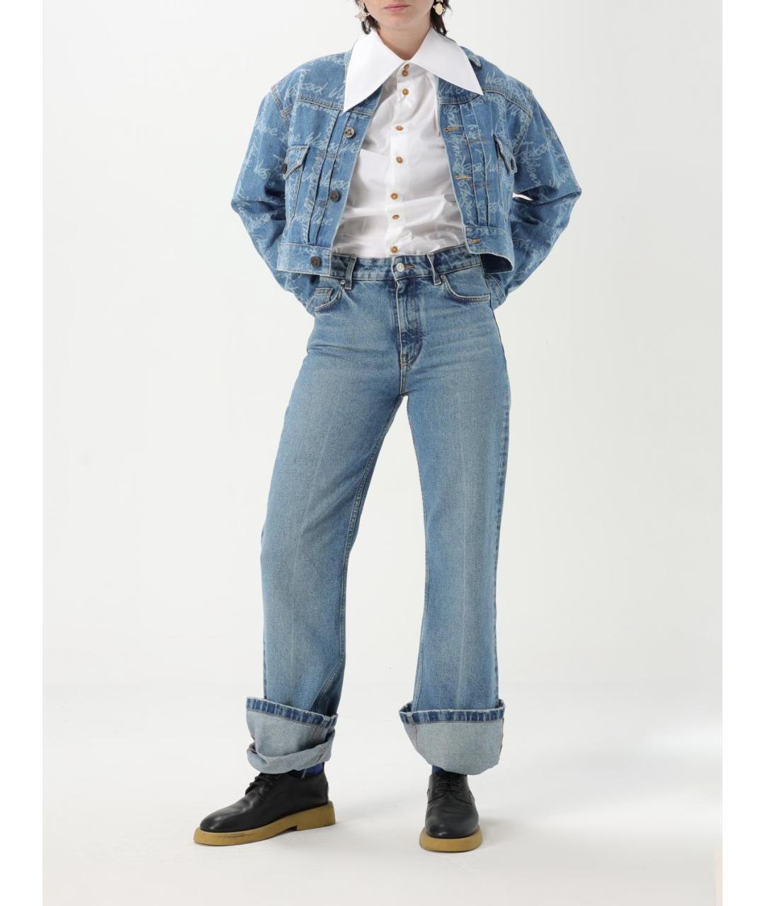 VIVIENNE WESTWOOD Синяя куртка, фото 3
