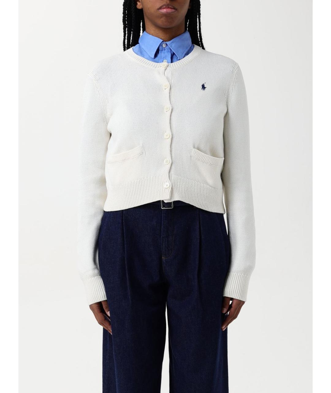 POLO RALPH LAUREN Бежевый кардиган, фото 2