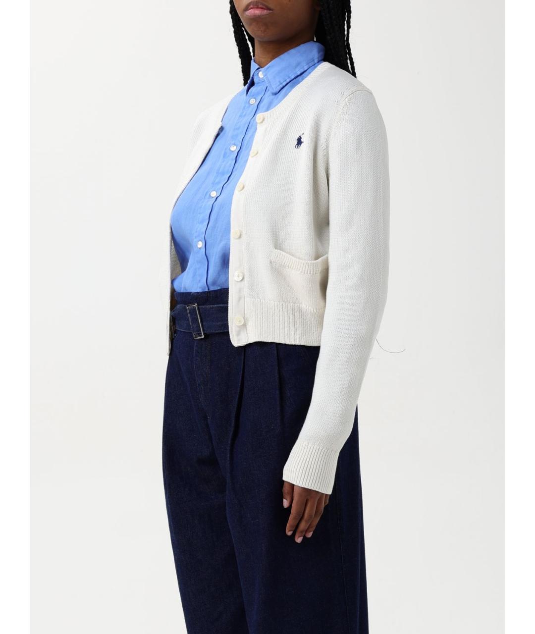 POLO RALPH LAUREN Бежевый кардиган, фото 4