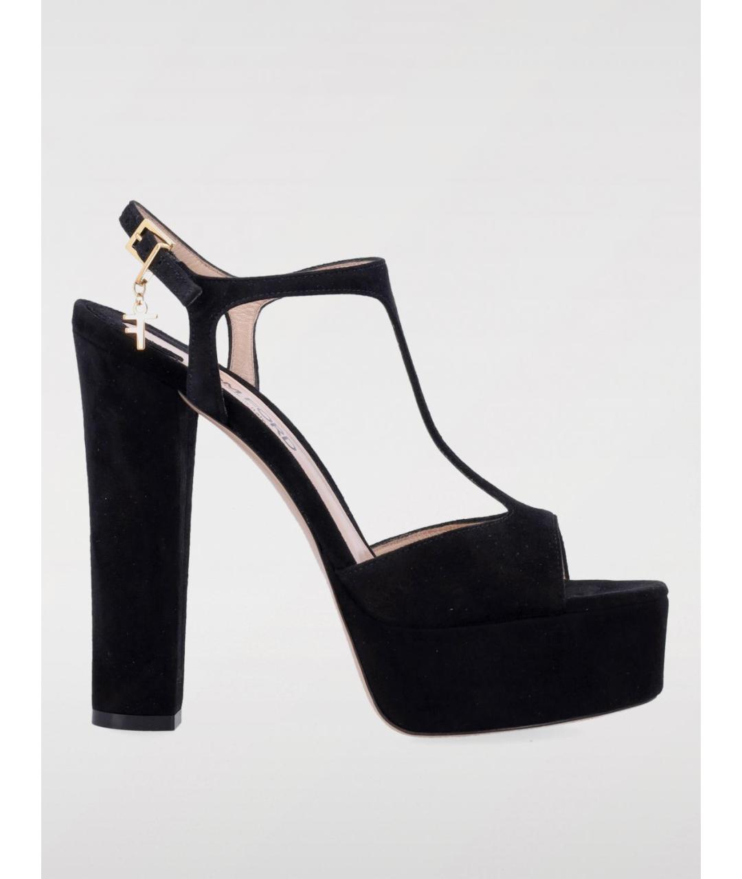 TOM FORD Черные босоножки, фото 4