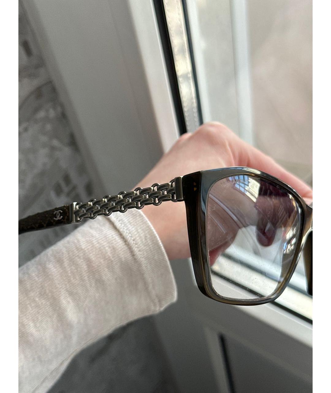 CHANEL Черные солнцезащитные очки, фото 3