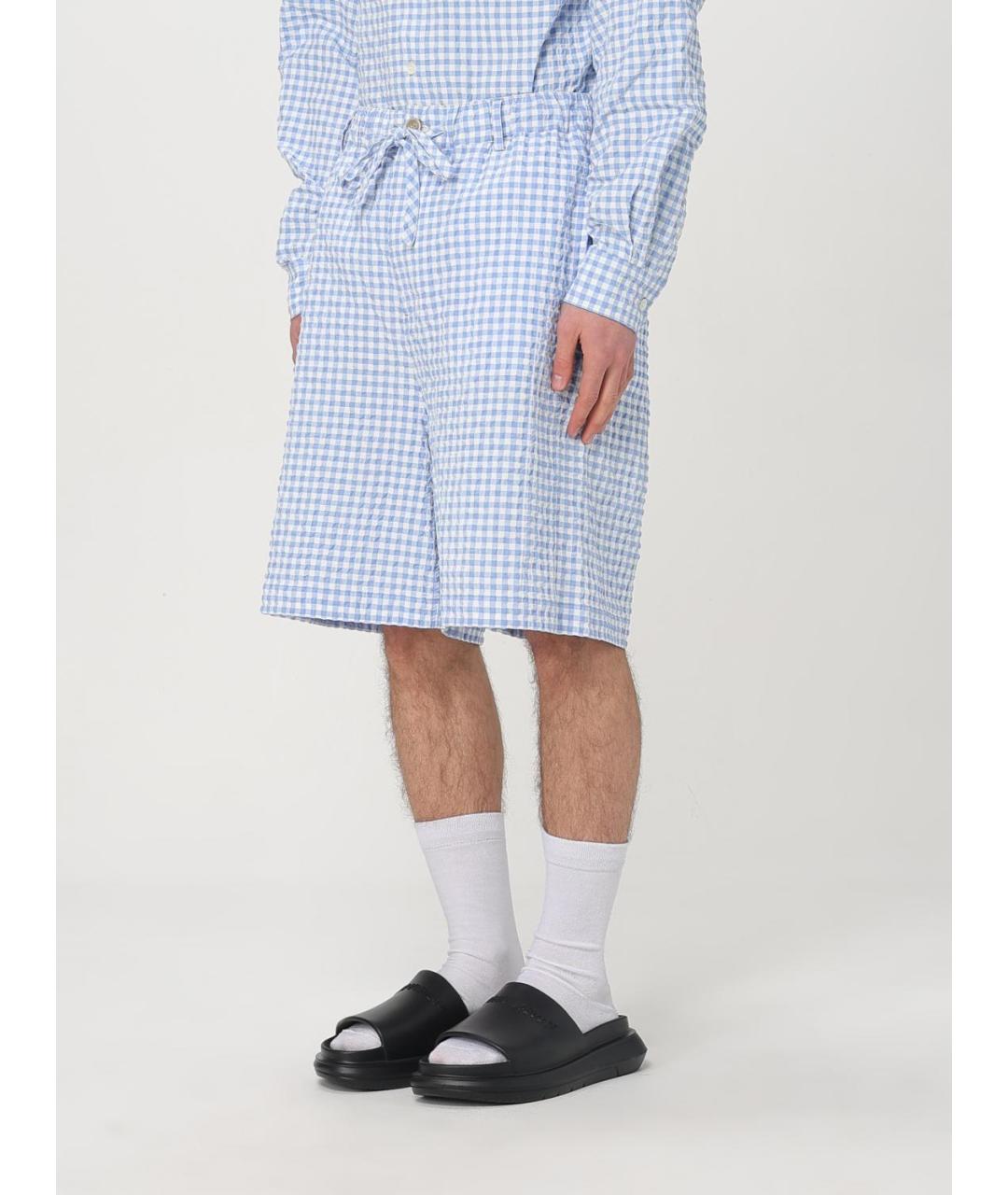 MARNI Голубые шорты, фото 5