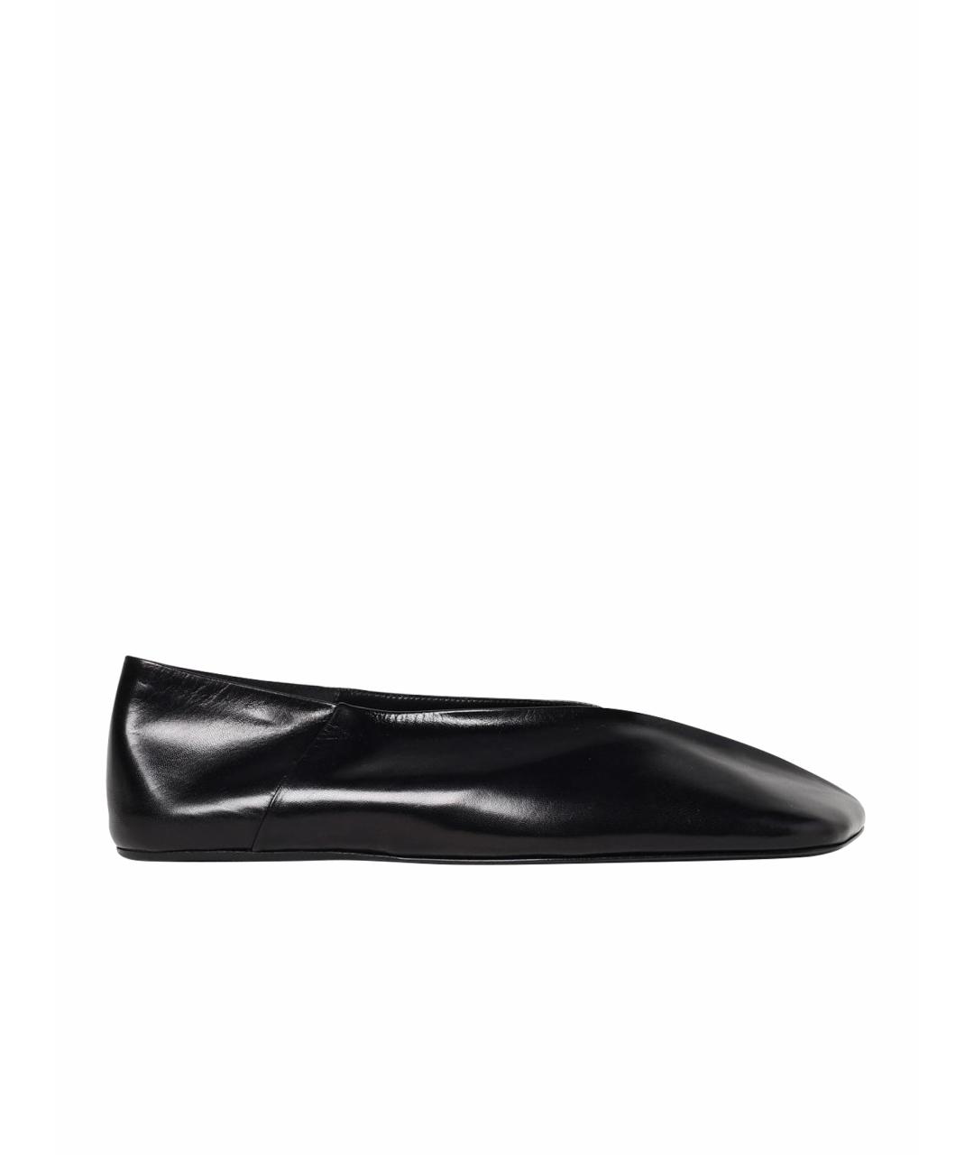 JIL SANDER Черные балетки, фото 1