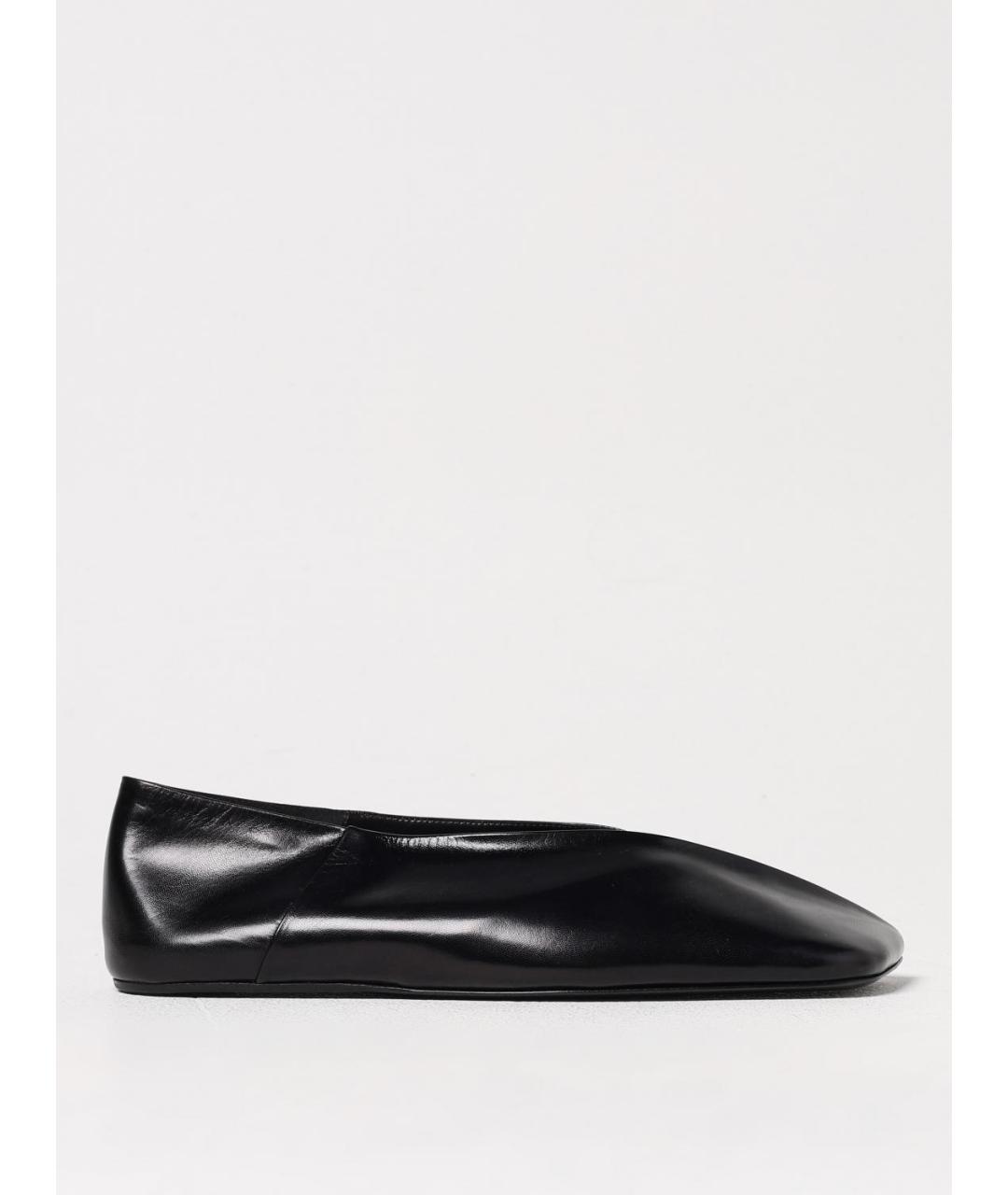JIL SANDER Черные балетки, фото 5