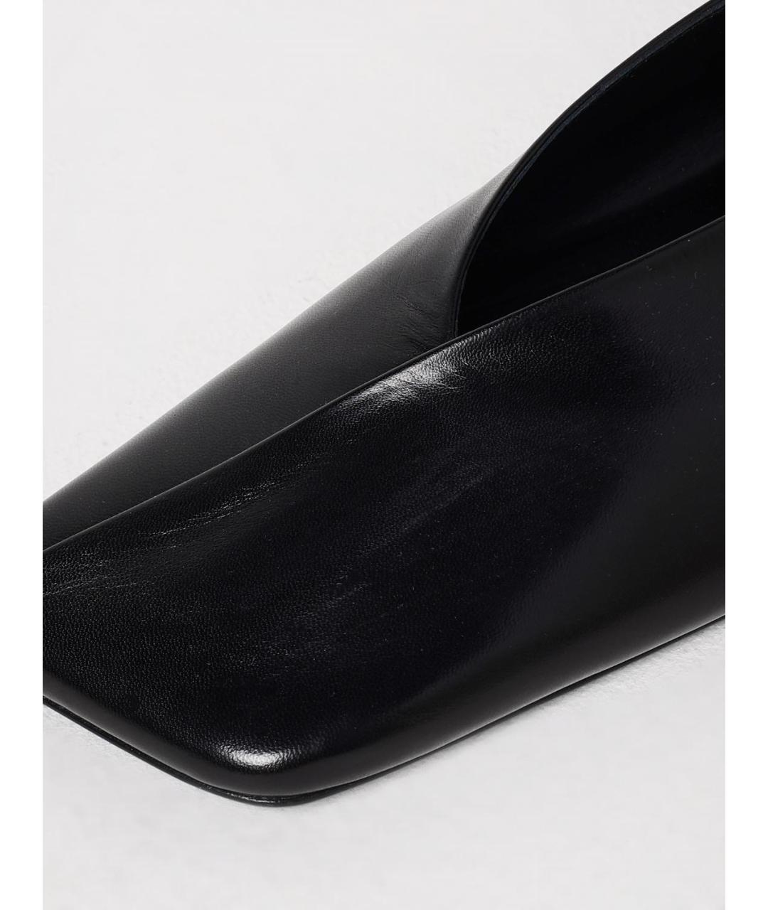 JIL SANDER Черные балетки, фото 4