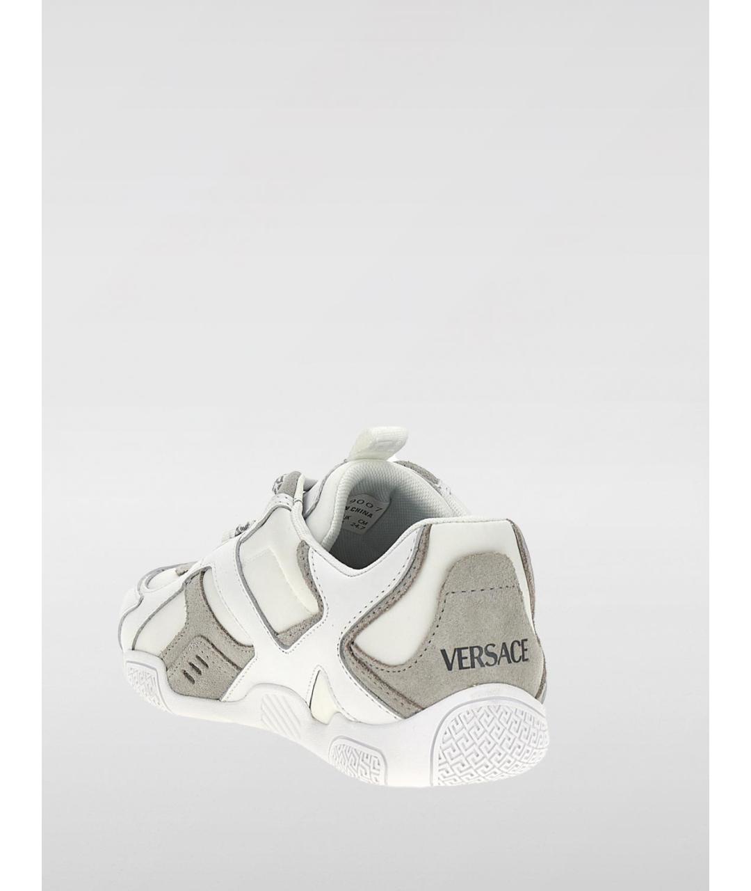 VERSACE Белые кроссовки, фото 3
