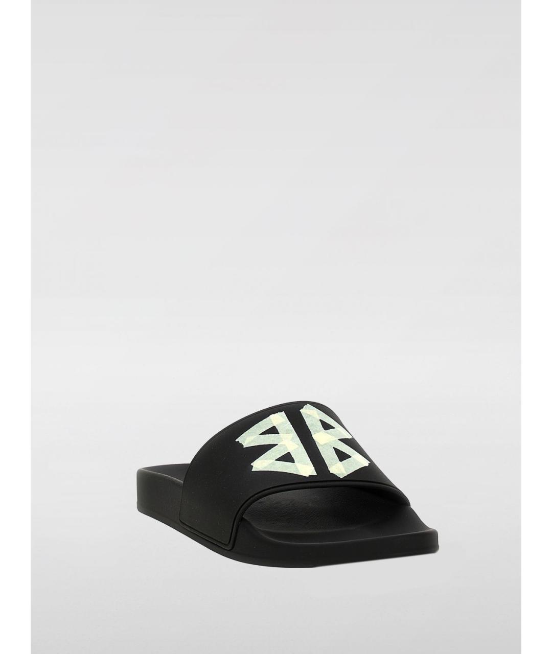 BALENCIAGA Черные шлепанцы, фото 2