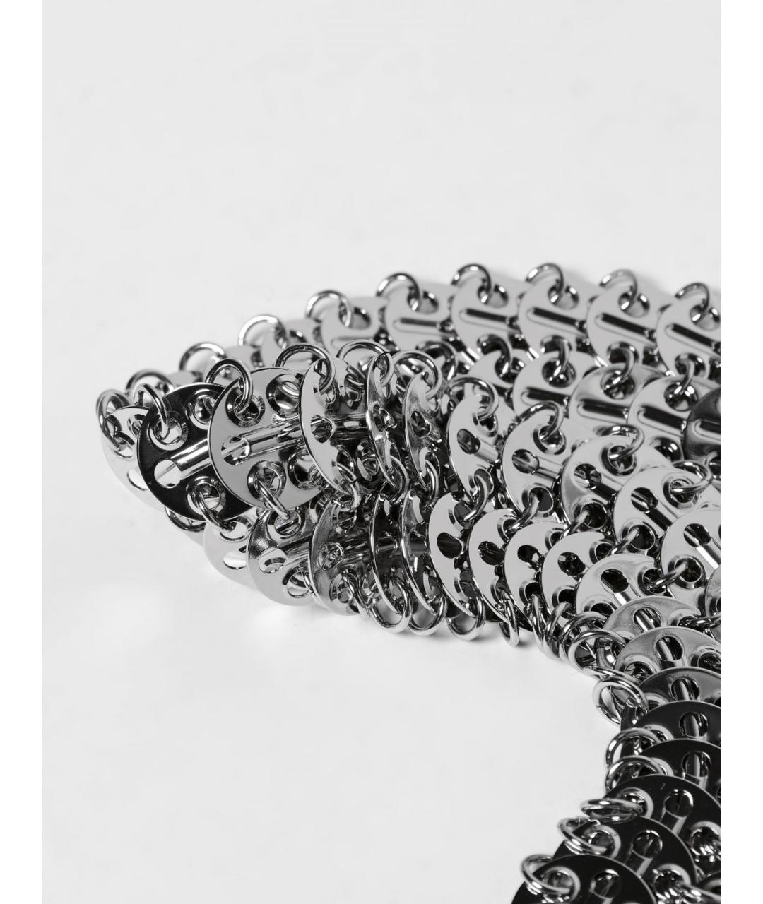 PACO RABANNE Серебрянный ремень, фото 2