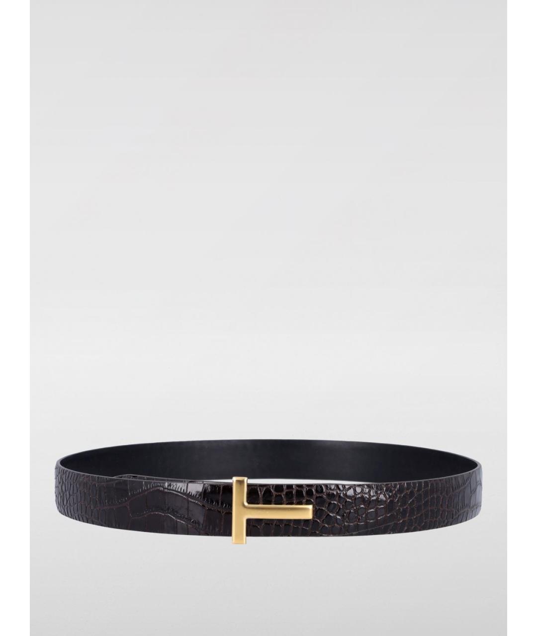 TOM FORD Коричневый ремень, фото 2