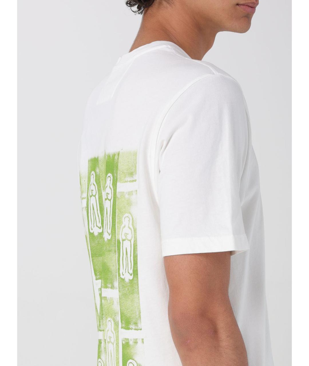 CP COMPANY Белая футболка, фото 4