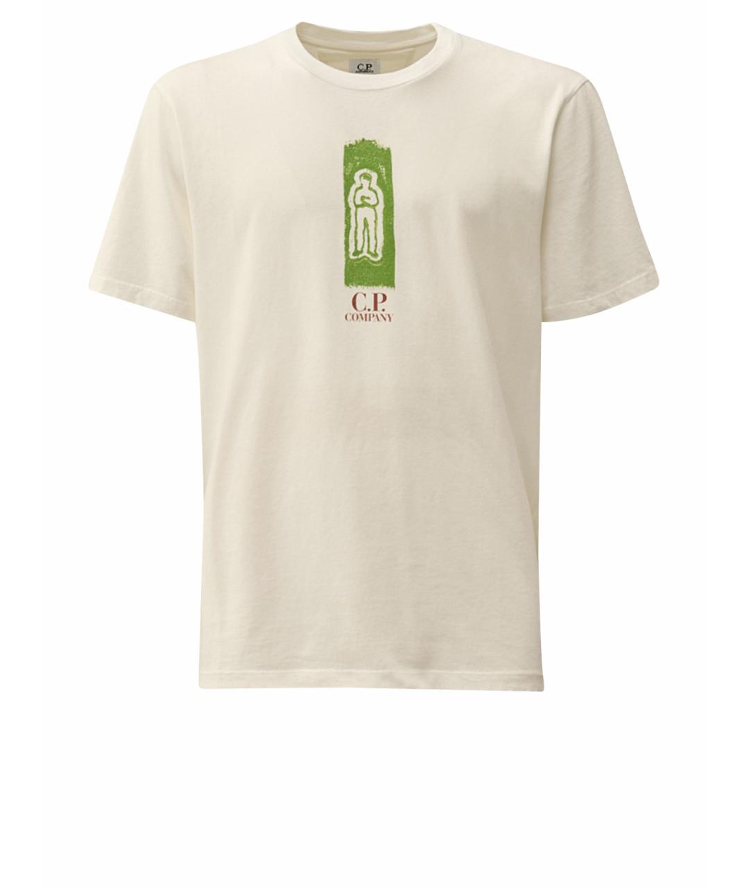 CP COMPANY Белая футболка, фото 1