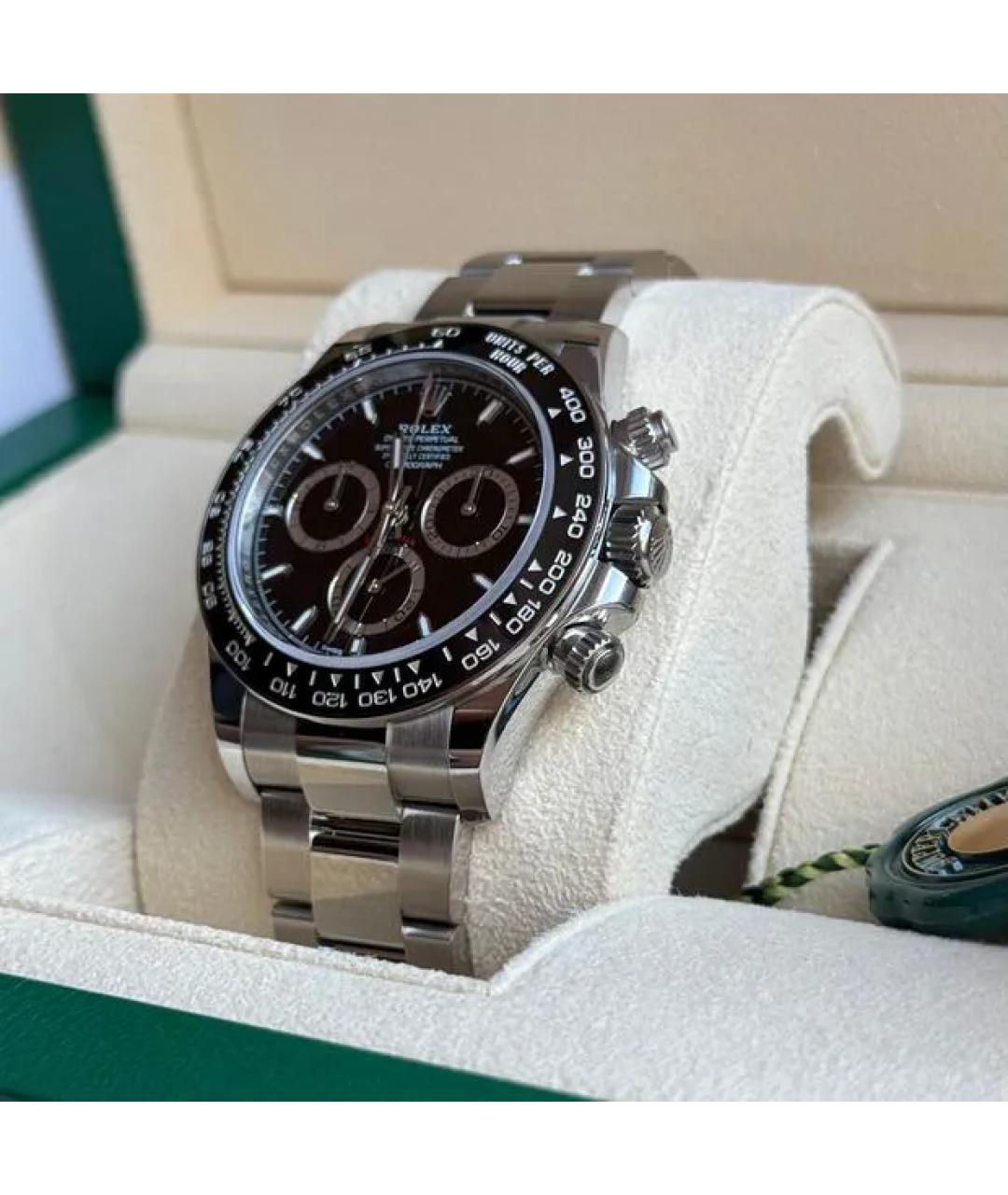 ROLEX Черные часы, фото 3
