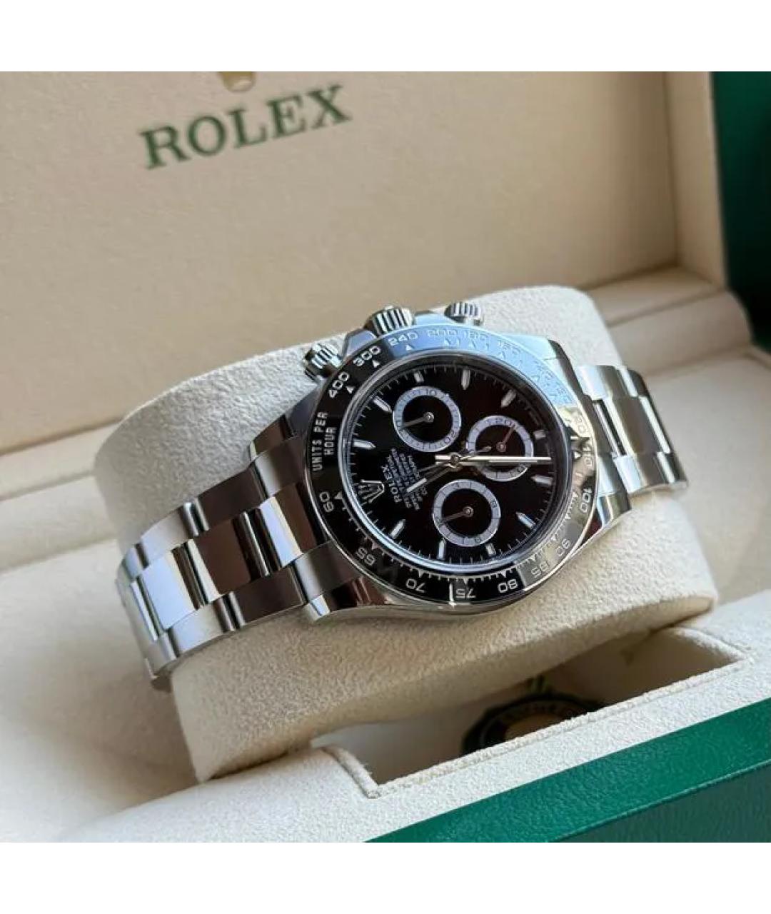 ROLEX Черные часы, фото 5