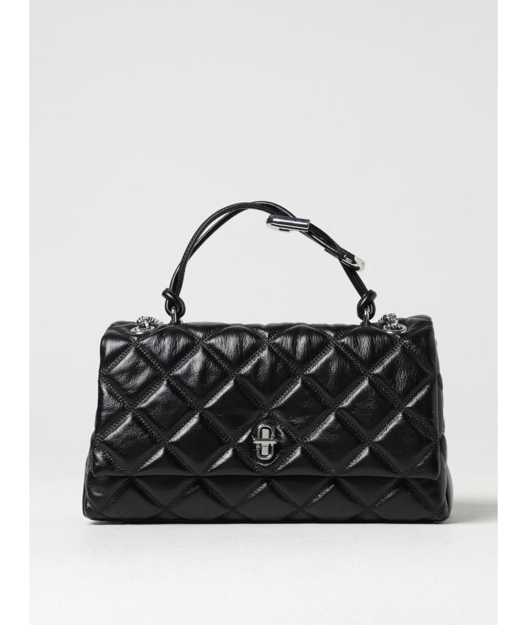 MARC JACOBS Черная сумка с короткими ручками, фото 4