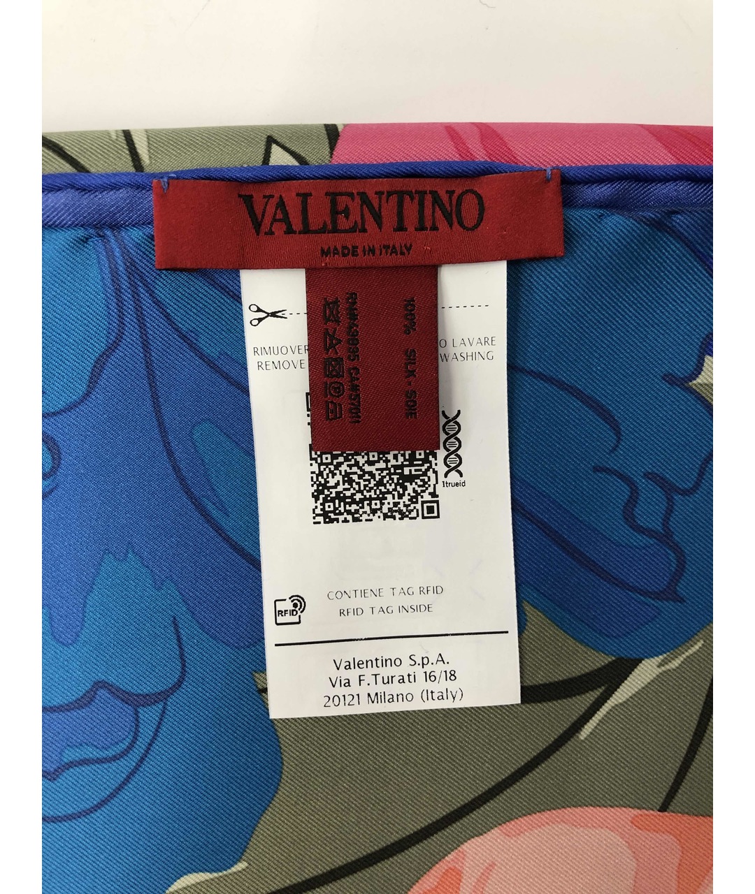 VALENTINO Шелковый шарф, фото 3